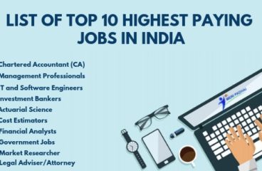 List of Top 10 Highest Paying Jobs in India